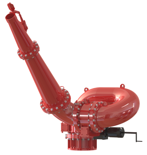 916 16.0'' Stang Remote Control Monitor Spray Nozzle Engineering