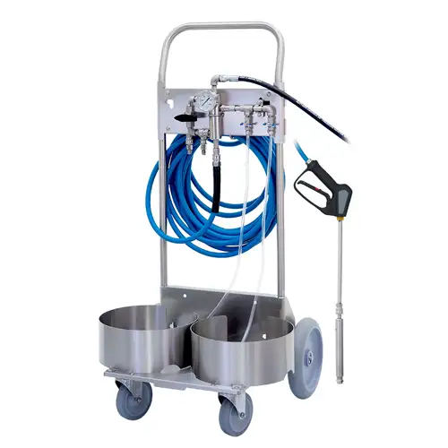 Portable Model 20 SS Bypass 2_Way Airless Foam_Rinse_Spray System